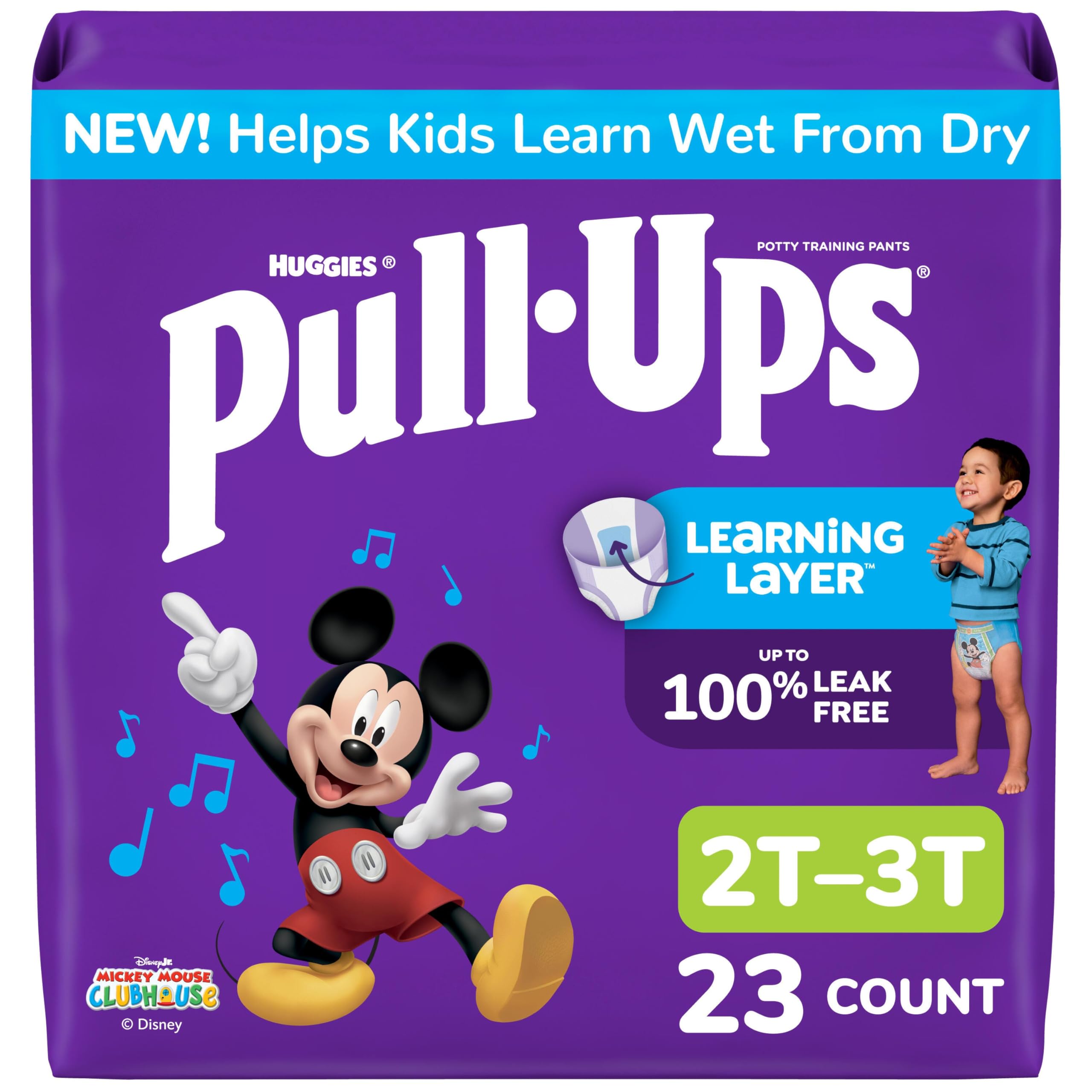 Pull-ups Boys' Potty Training Pants Size 2T-3T