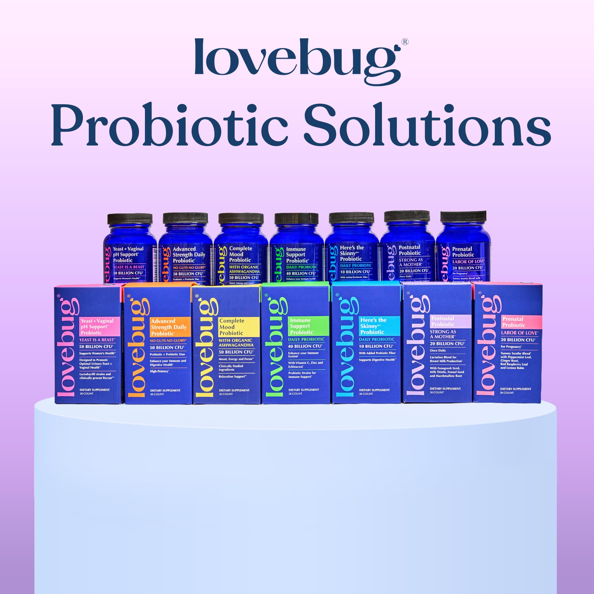 Lovebug Postnatal Probiotic & Lactation Blend for Breastfeeding, 30 Count — Amazon image 8