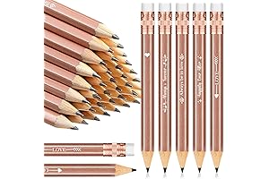 Crtiin Small Pre-Sharpened Pencils for Bridal Shower Games