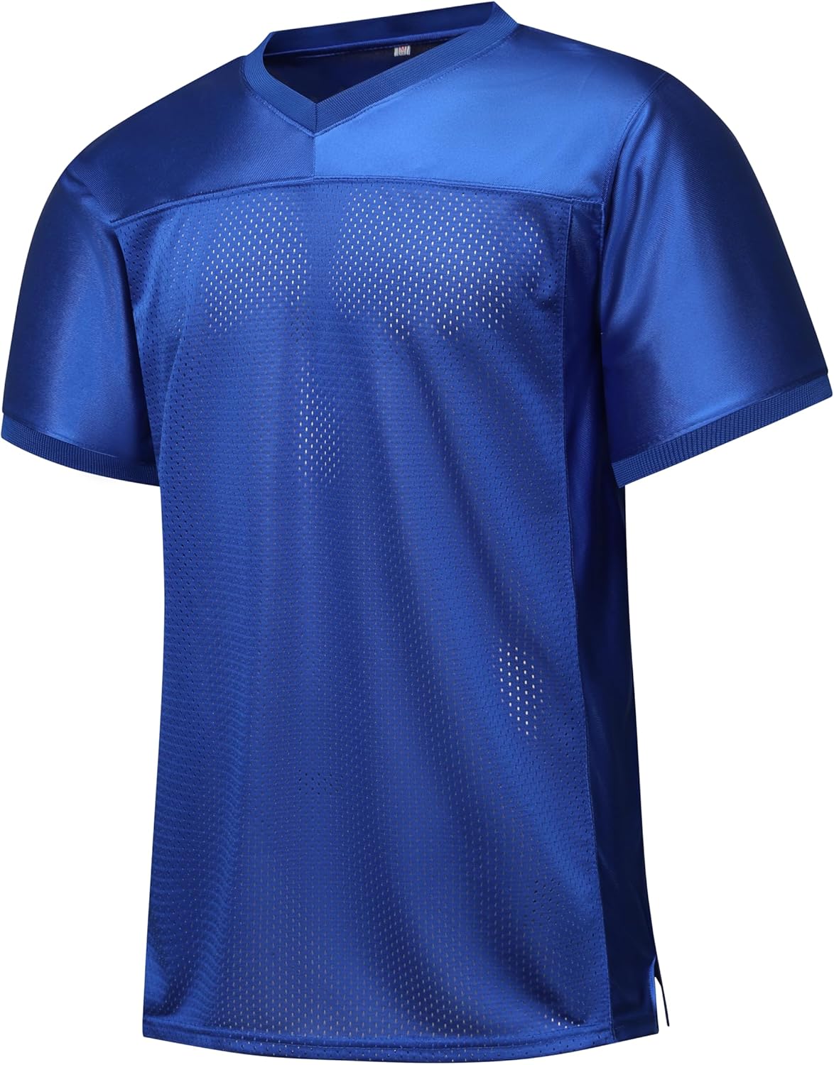 YWIES Blank Football Jersey Mesh Athletic Football Shirt Practice Sports Uniform