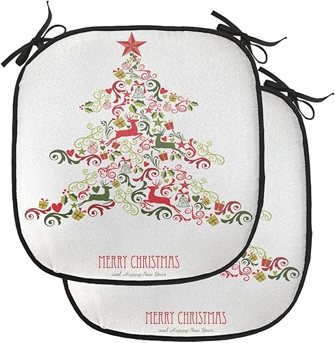 Miniatura 53 de Lunarable Cojín retro para silla, mujer con cabello, letrero de victoria con burbujas de discurso, inspirado en arte pop, acolchado de asiento para