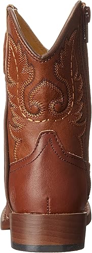 Miniatura 3 de ROPER Niños Niños Texson Square Toe Casual Botas Mid Calf - Marrón