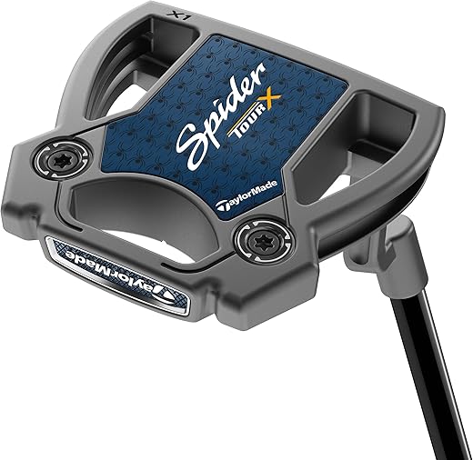 TaylorMade Spider Tour X Black L-Neck Putter - 34" - TOUR X LN #1 - RIGHT - Golf Clubs