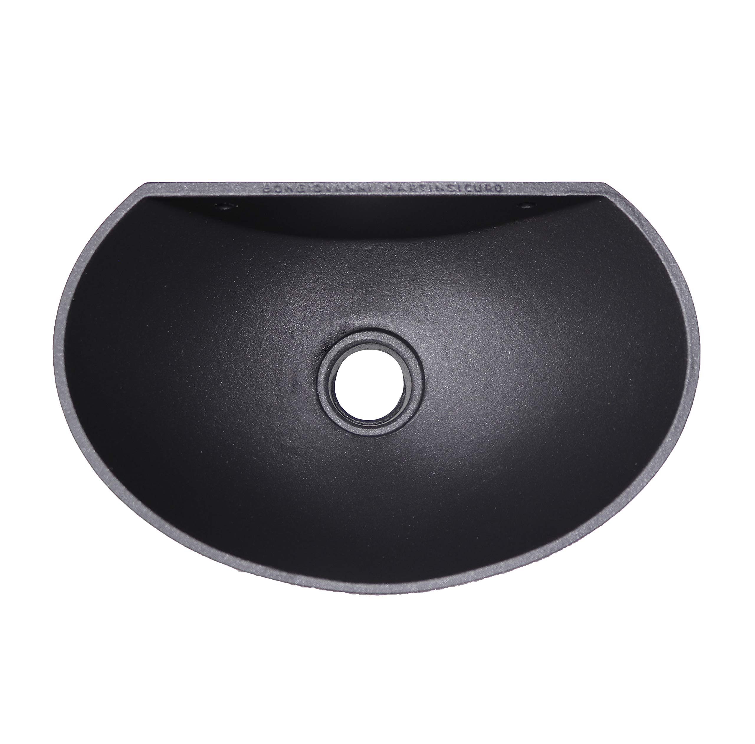 Fontanella Da Muro Azalea In Alluminio - Colore Antracite Con Rubinetto Ottone Per Giardino E Casa - Foto 9