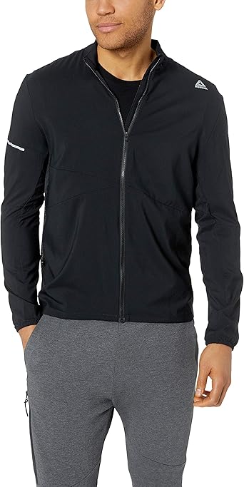 reebok running woven jacket