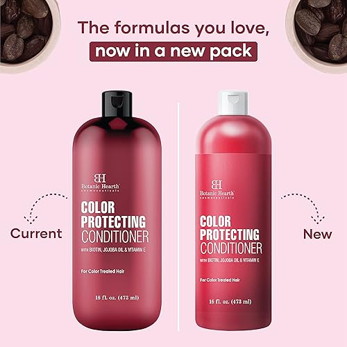 Miniatura 7 de Botanic Hearth El acondicionador protector de color ayuda a lograr una vibración de color de larga duración, ayuda a reparar el cabello dañado y