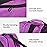 Roller Skate Bag with Adjustable Shoulder Strap for Kids And Adults to Hold Inline Skates Roller Skates Knee pads (Purple)