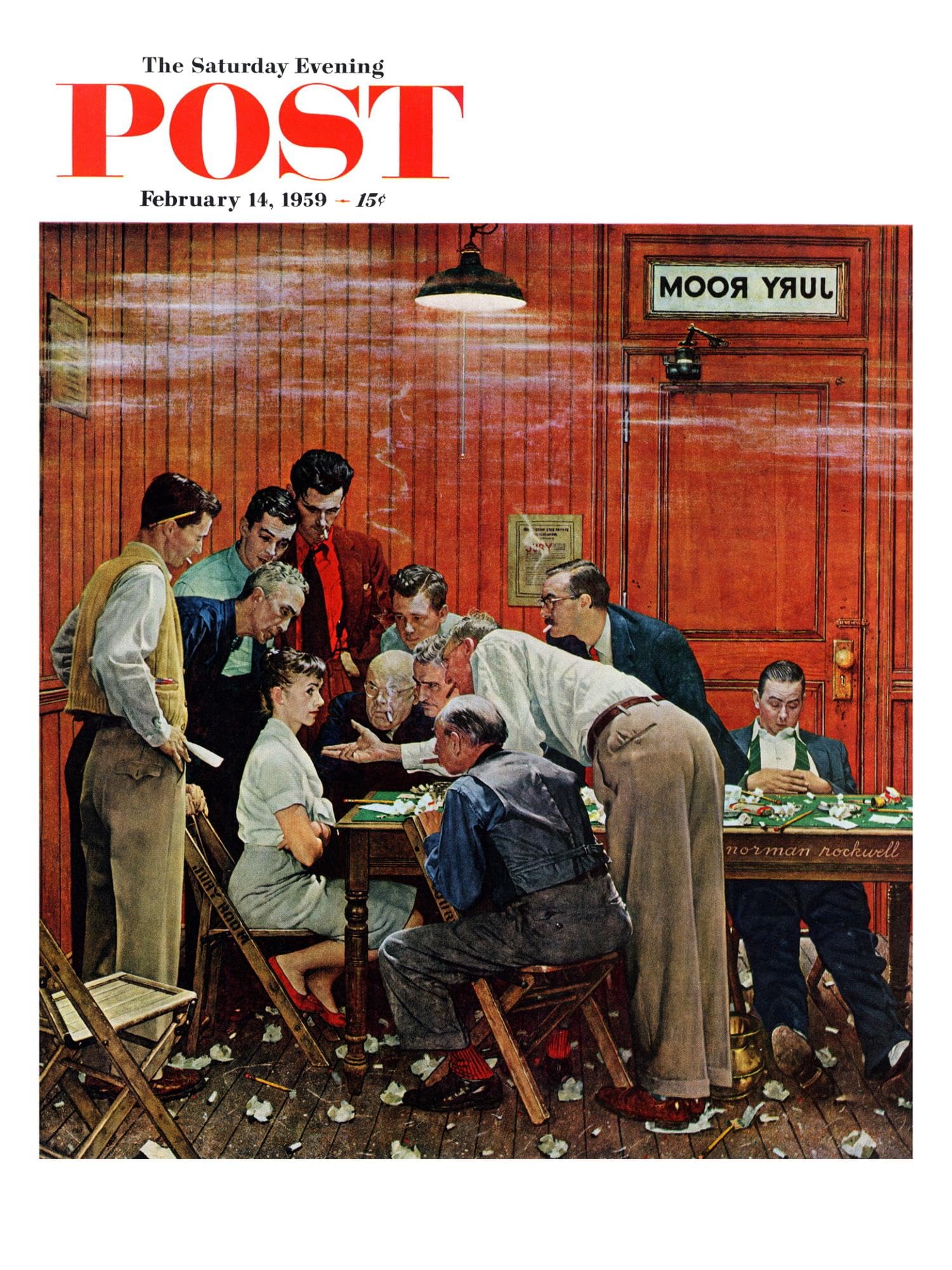 Amazon.com: ART.COM Wall Giclee Print Jury or Holdout Saturday