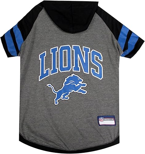 Vista 52 de NFL sudadera con capucha tee para perros y gatos. Fútbol perro sudadera con capucha playera disponible en todos los equipos de 32 NFL. cuttest