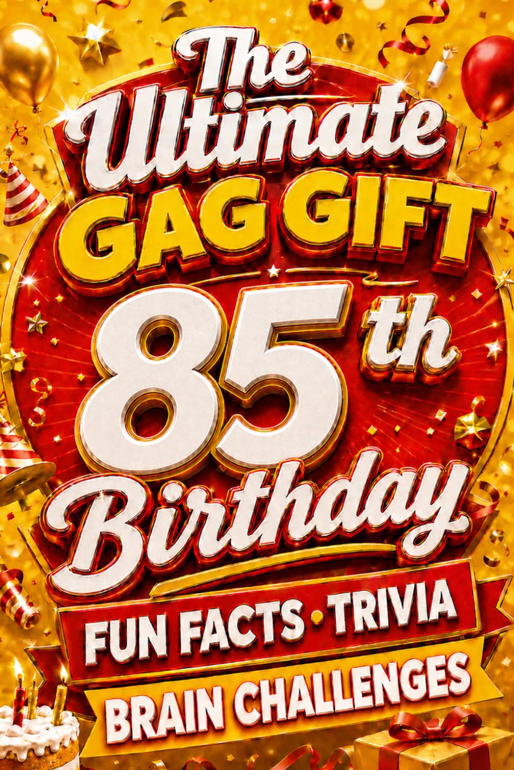 The Ultimate Gag Gift for a 85th Birthday Fun Facts, Trivia & Brain Challenges: Printed on Natural Groundwood Paper for a Warm, Classic Reading Experience