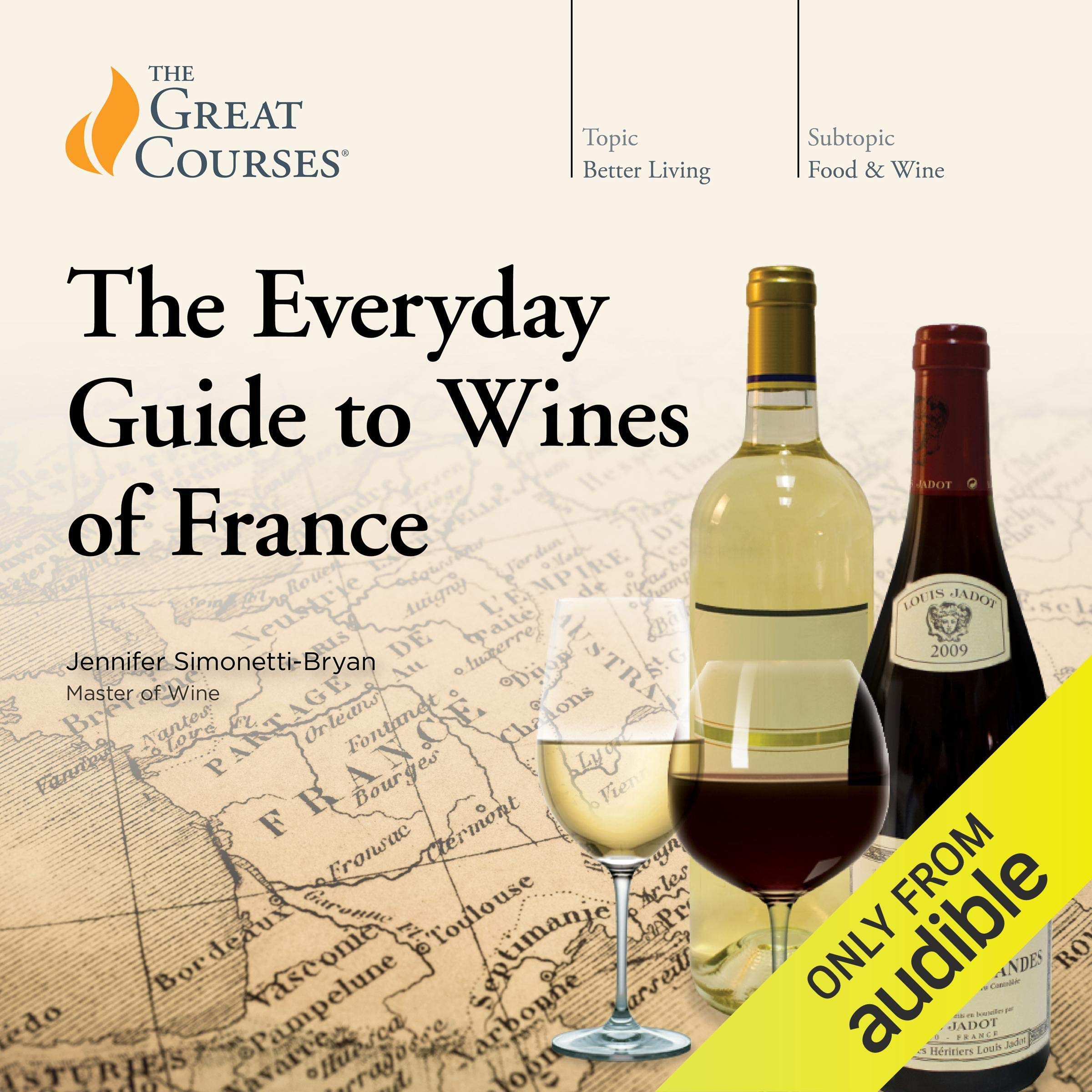 Cover art for The Everyday Guide to Wines of France