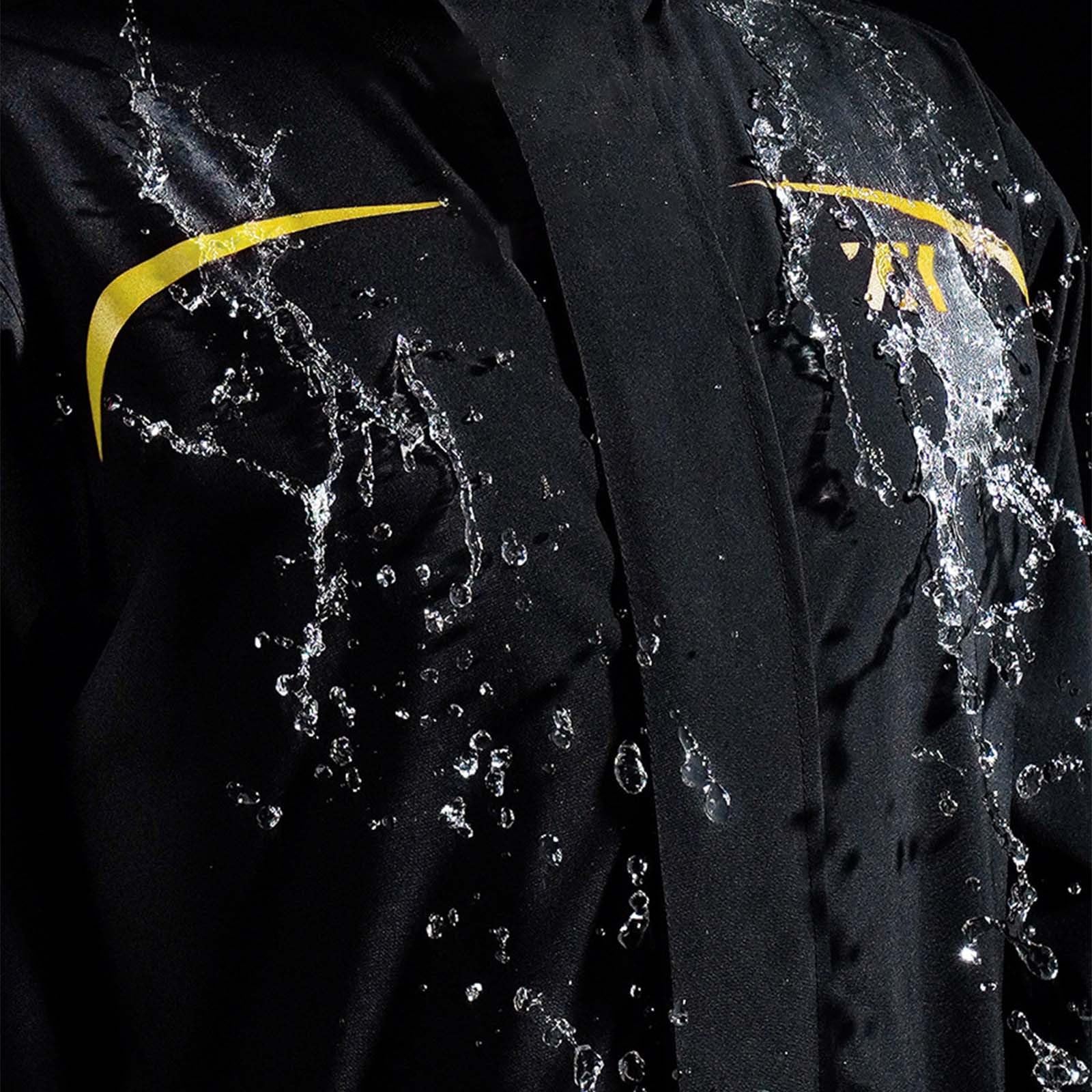 Generisch Tuta antipioggia da donna, due pezzi, impermeabile, pantaloni da pioggia, riflettente, per moto, attività all'aperto, pesca, sport, tuta a vento