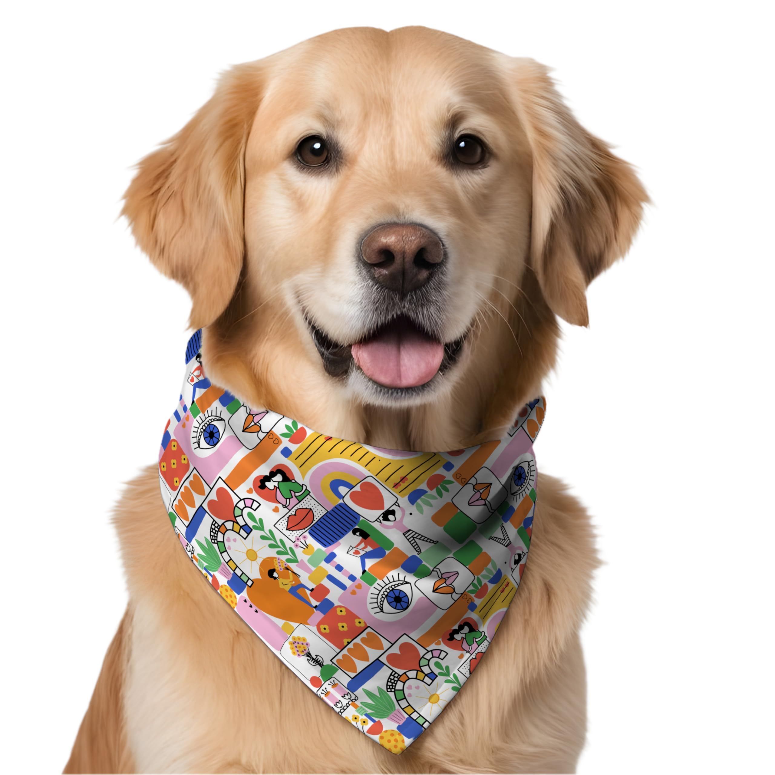 W Brings Love in The Air Gorgeous Dog Bandana | This Stunning Gorgeous Dog Bandana Scarf is Perfect for Your Dog’s Day Out. One Size Fits All. (B0CWD2TBQ8) Amazon Price History, Amazon Price Tracker