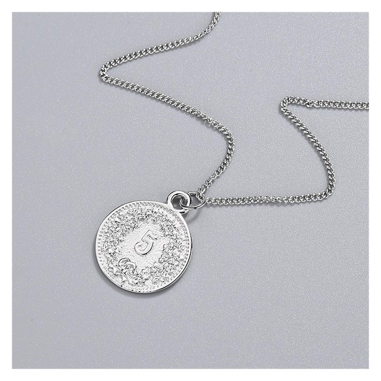 Collier Vintage Argenté à Chaînes Drapées - Bijou Rétro, Modèle *5005, Occasion