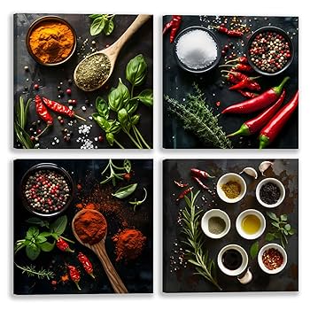 Aromatic Spices Wall Art　ビンテージ　アート Aromatic Spices Wall Art ビンテージ アート Spices Wall Art
