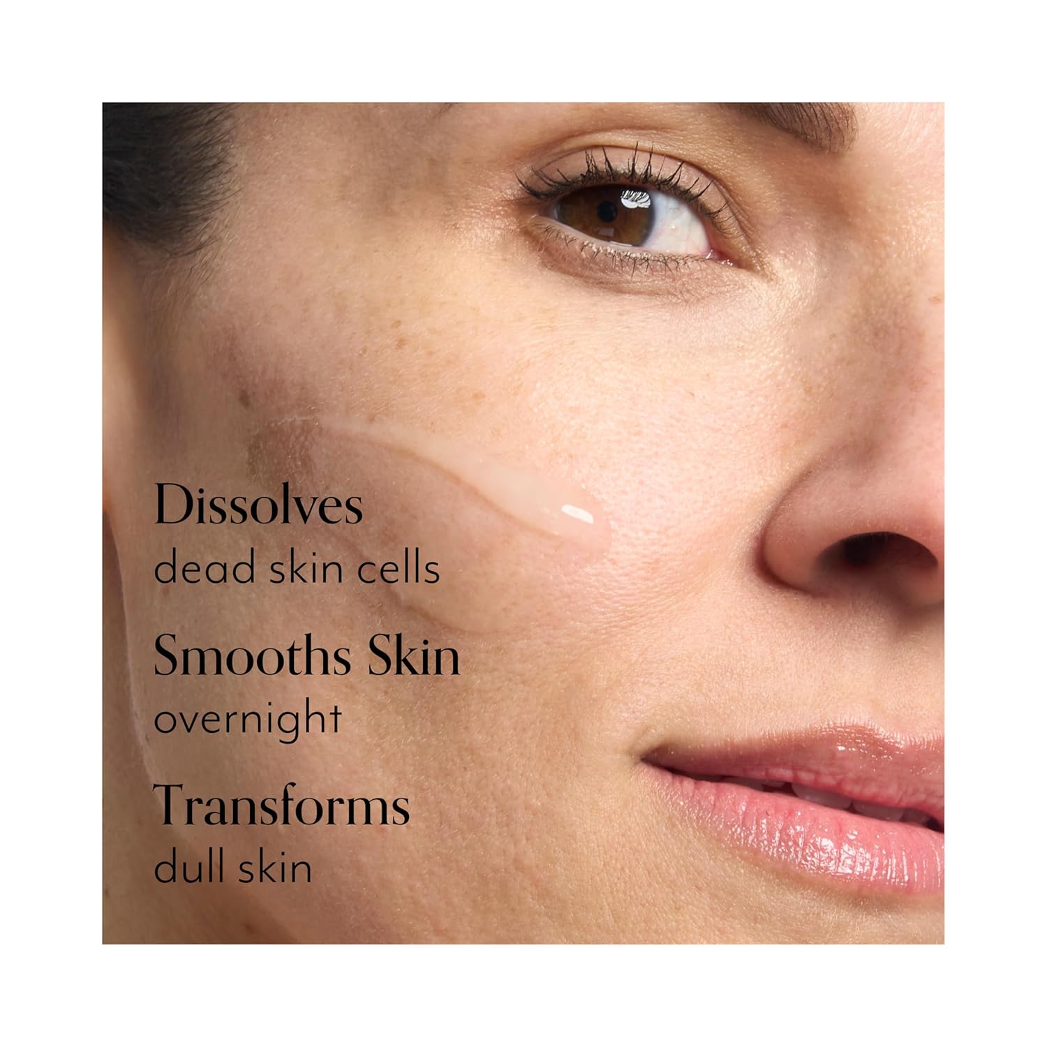 Bliss Renew & Smooth Night Face Serum- AHA Glycolic + Polyhydroxy Acid + bliss Eye Do All Things Hydrating Eye Gel Depuff & Brighten Straight-from-the-Spa