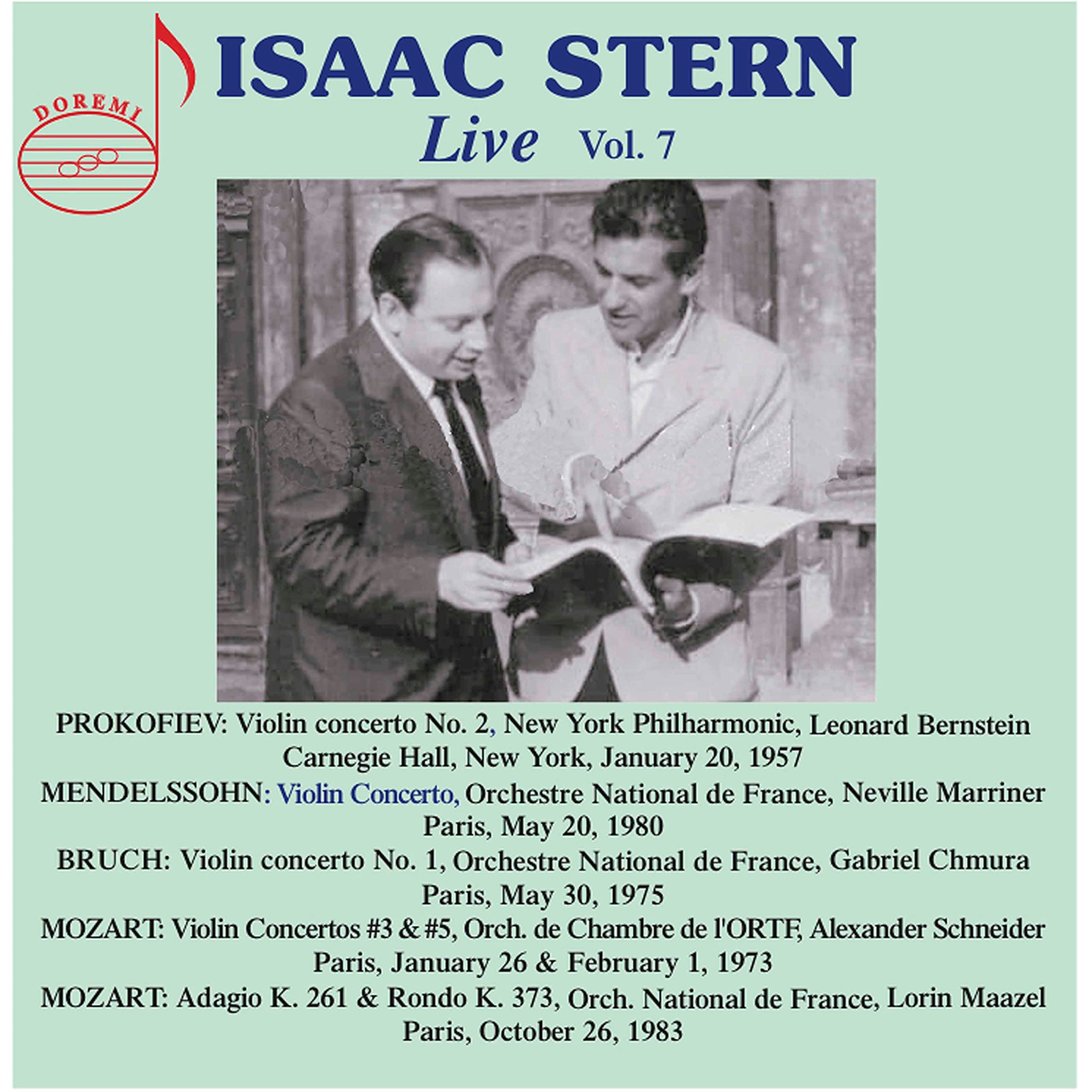 Isaac Stern Live, Vol.7