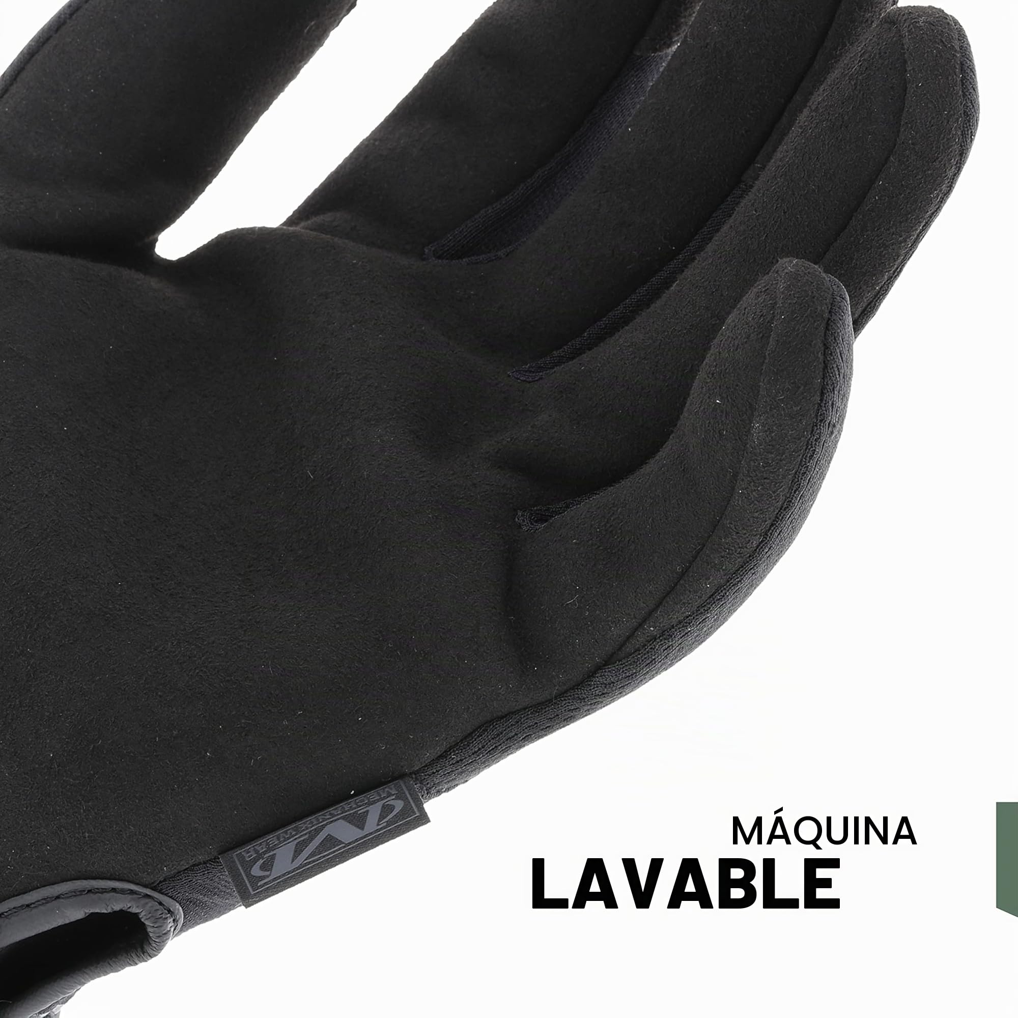 Guantes Tactical Specialty Pursuit D5 de Mechanix Wear (Mediana, Negro entero)
