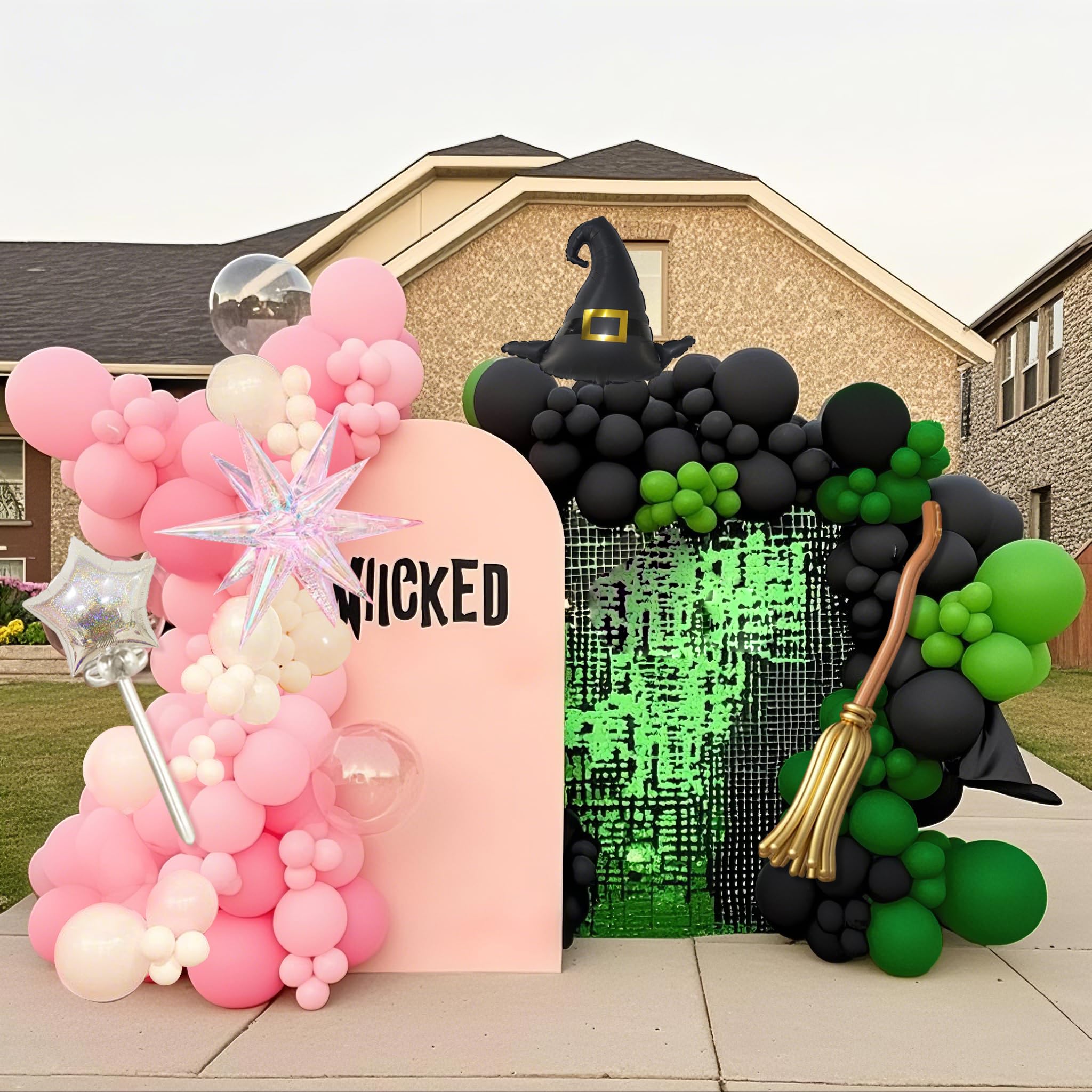 Pink And Green Birthday Party Decorations & Pink And Green