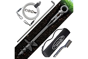 Dog Tie Out Stake with 15FT Cable