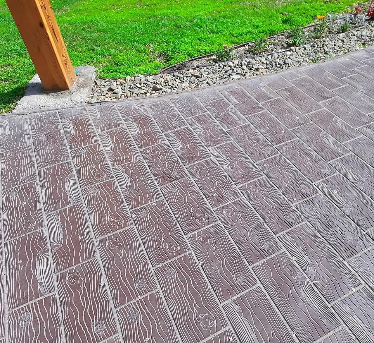 Buy Lot 2 Betonex Wooden Precast DIY Concrete Molds 3mm Paver Molds