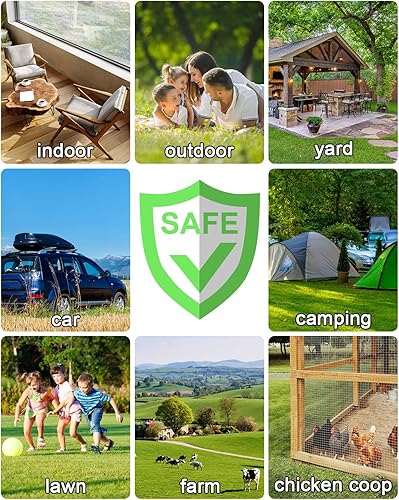 Miniatura 6 de Jifeineng Paquete de 8 repelentes de serpientes para exteriores e interiores, potente para patio, serpiente Be Gone Ball, mascotas, niños, seguro