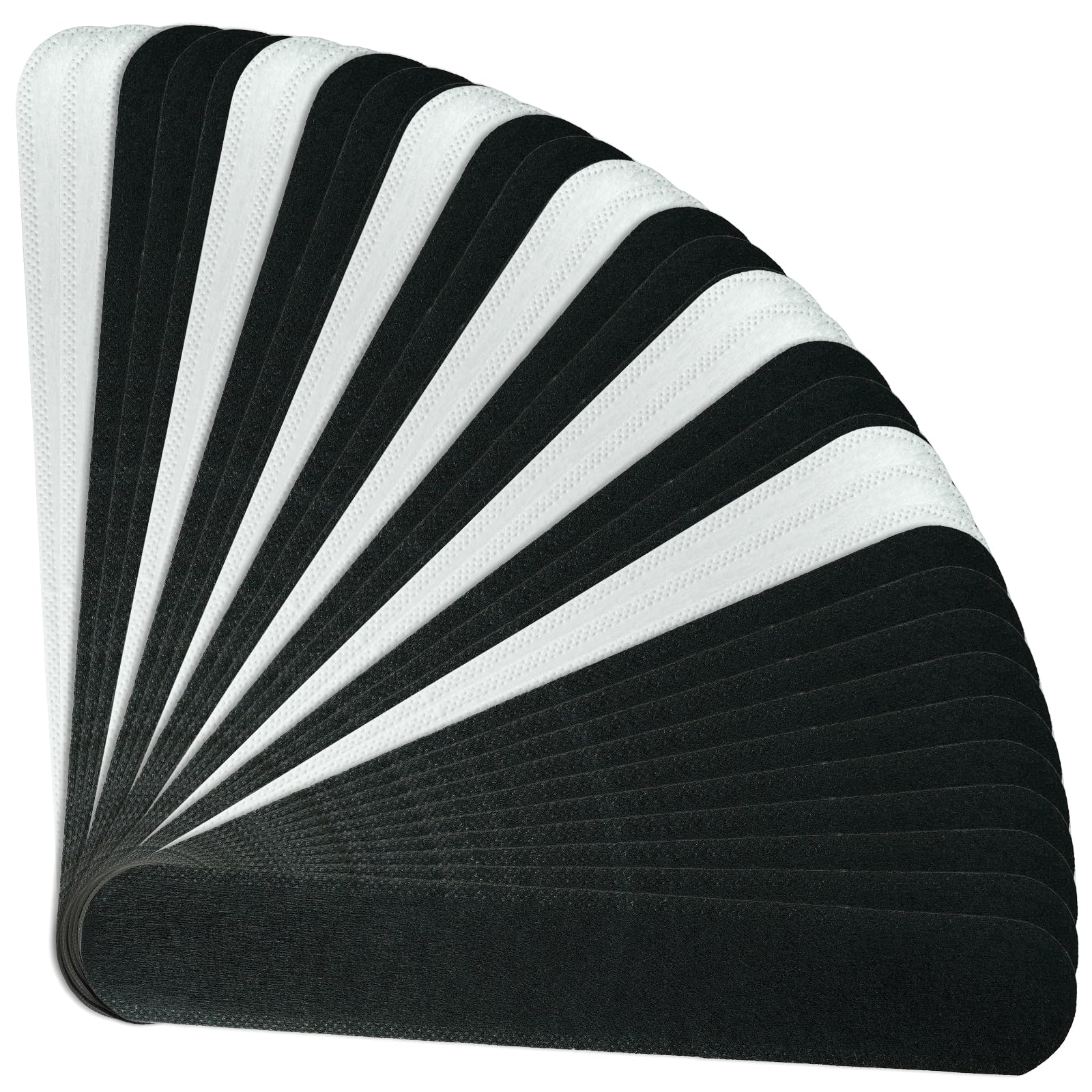 120 Pieces Hat Sweat Liner for Cap Absorbent Sweat Shields Pad for Hats Strips for Women Men