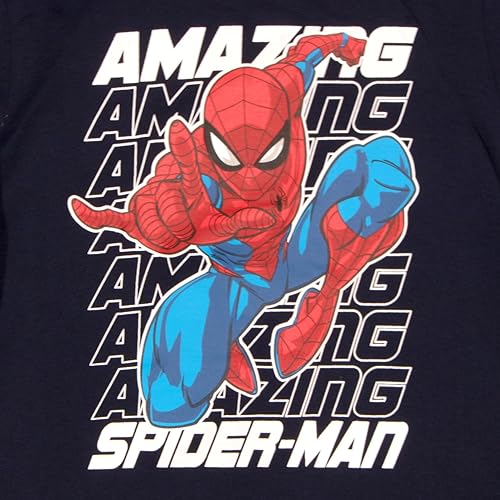 Miniatura 5 de Marvel Spider-Man and Avengers - Juego de 2 camisetas de manga larga para niños, Spiderman y Avengers para niños