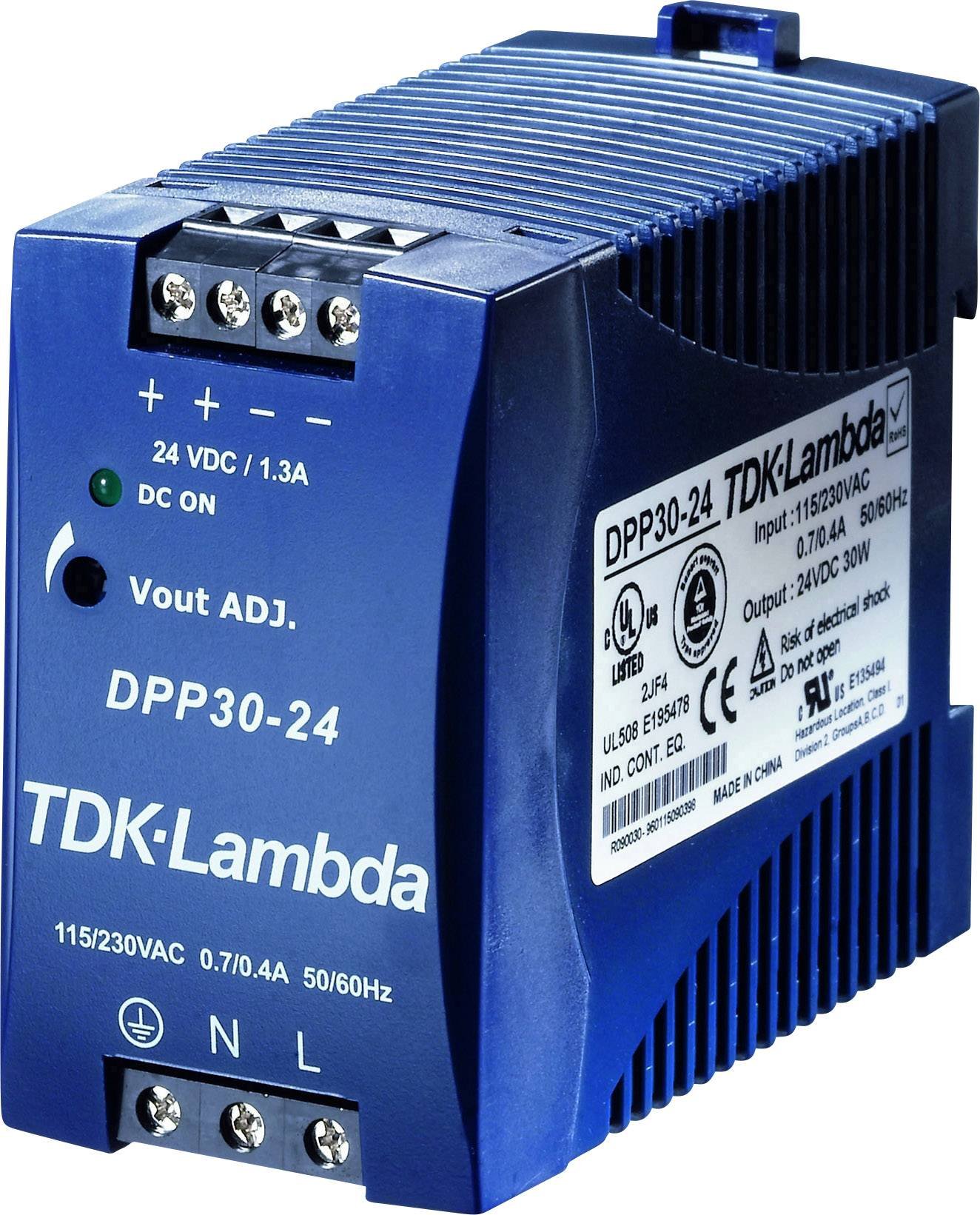 Amazon.com: TDK-Lambda DPP50-15 DIN Rail Power Supply 15Vdc 3.3A