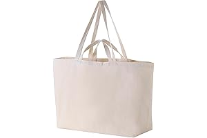 Eco-Friendly Canvas Tote Bags with Durable Handles