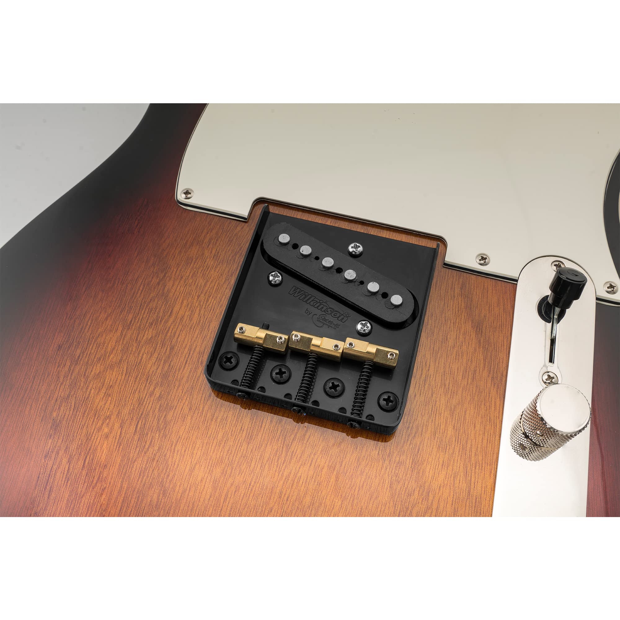 Wilkinson WTB Ashtray 3 Sellette Copensate in Ottone Telecaster Ponte Wilkinson WTB Ashtray 3 Sellette Copensate in Ottone Telecaster Ponte