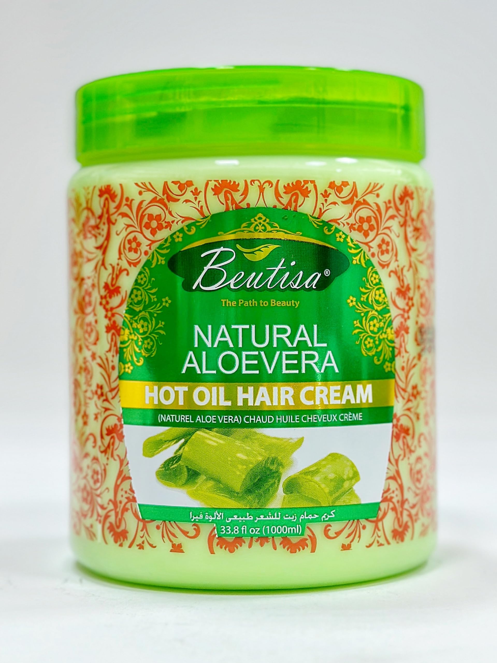 Hot Oil Hair Cream Natural Aloevera 1000ml