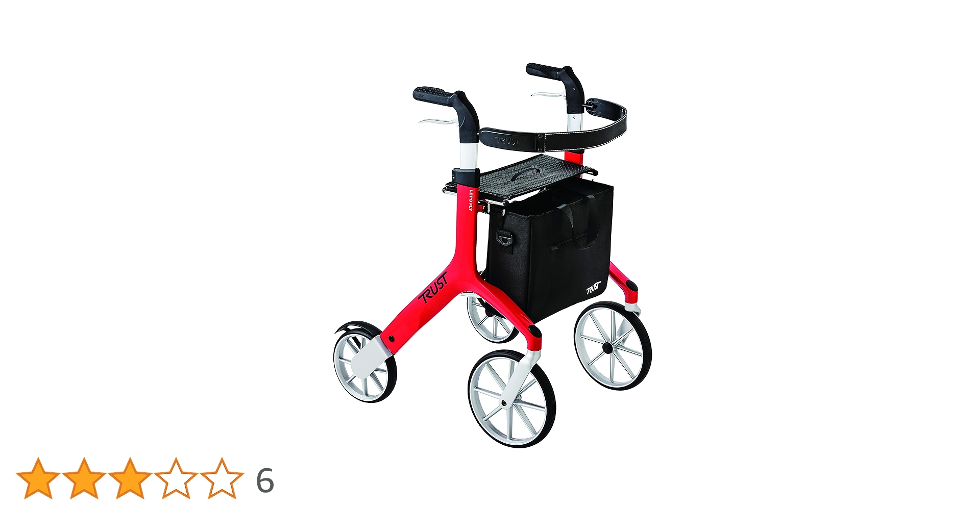 Amazon | 竹虎 【歩行車】 レッツフライ レッド | 竹虎