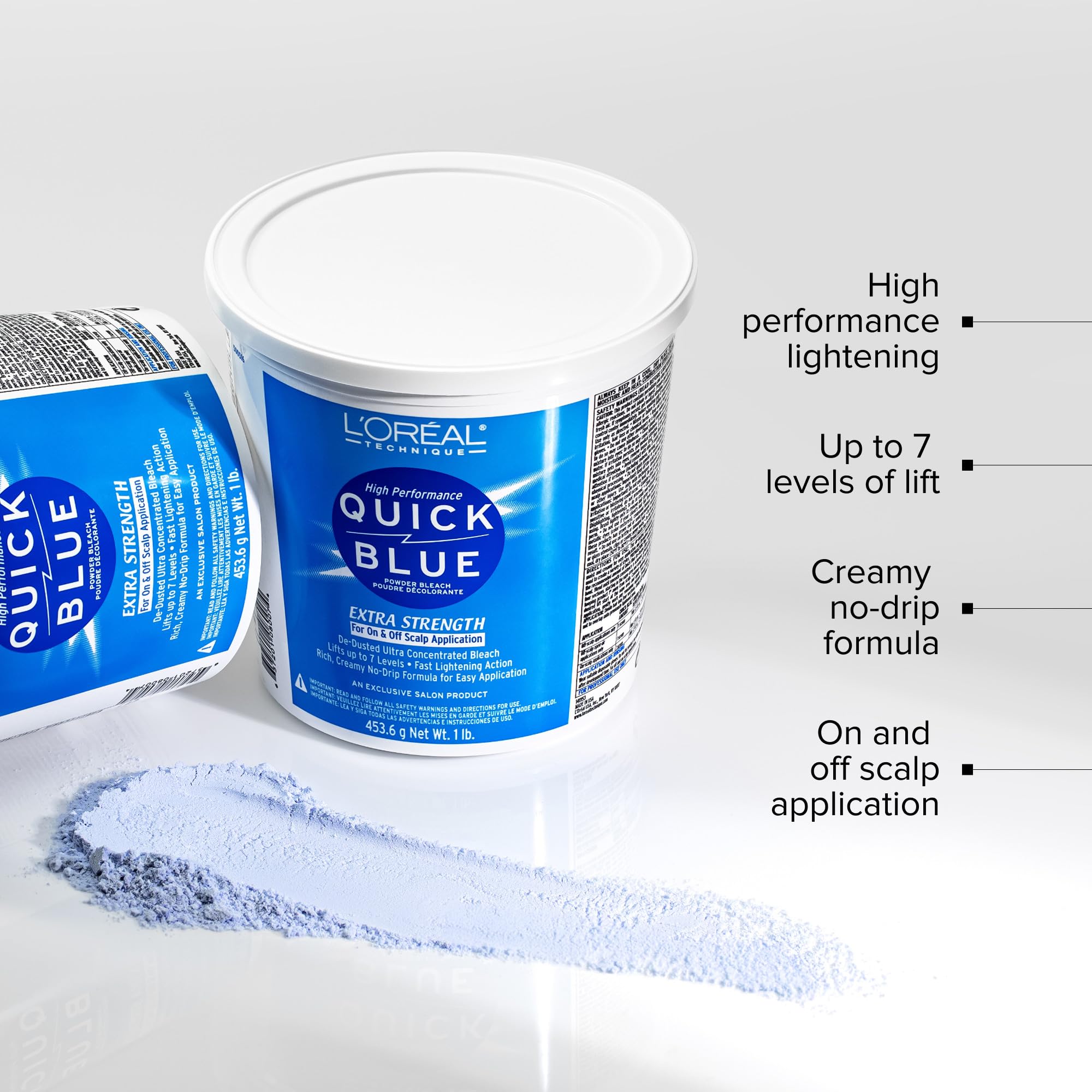 L'Oréal Technique Quick Blue High Performance Hair Lightener Powder