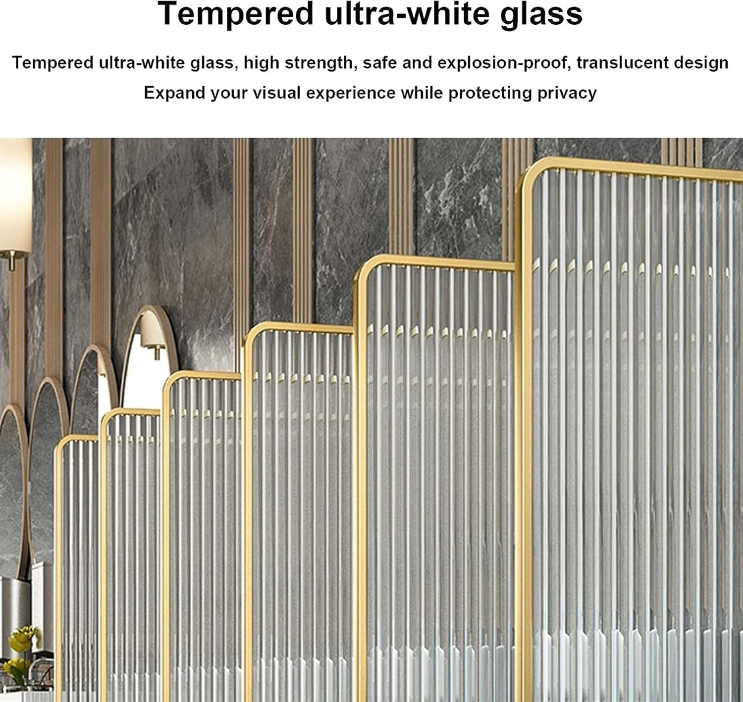 Urinal Glass Screen Partition Public Health Baffle, Wall-Mounted Urinal Privacy Screen Panels Partition Protection Screen,Room Dividers for Bathroom/Hotel-Black-Part,Black-Partition*4