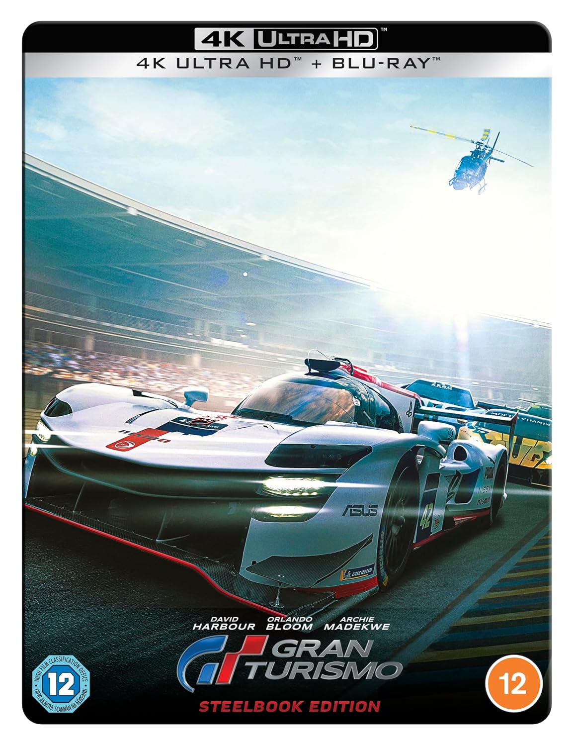 Gran Turismo: Based On A True Story (Limited UHD with Alternate Gold Cover) (Steelbook) [4K UHD]
