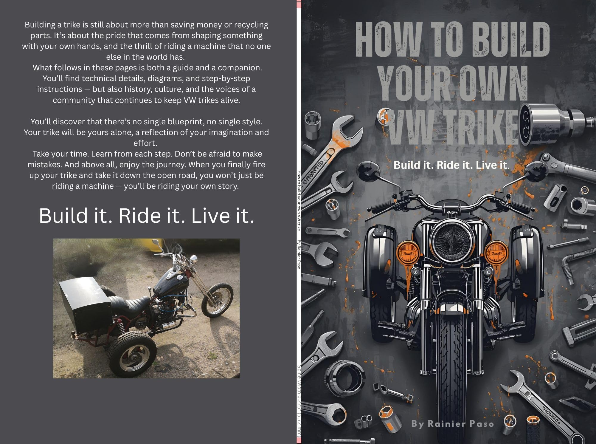 Livre VW Trike pour concevoir un cadre stable sans erreur de soudure