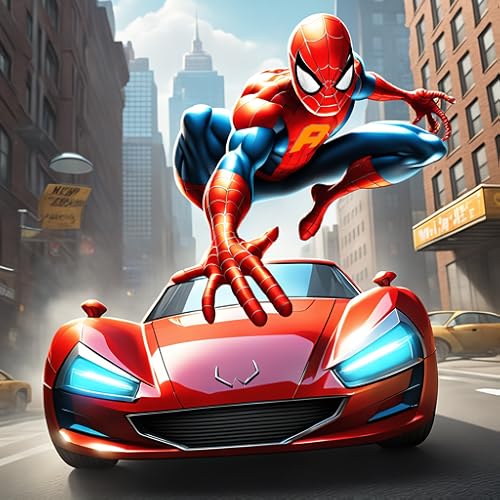jogo de simulador de condução de carro de aranha super voadora: gangster de corda de mundo aberto re