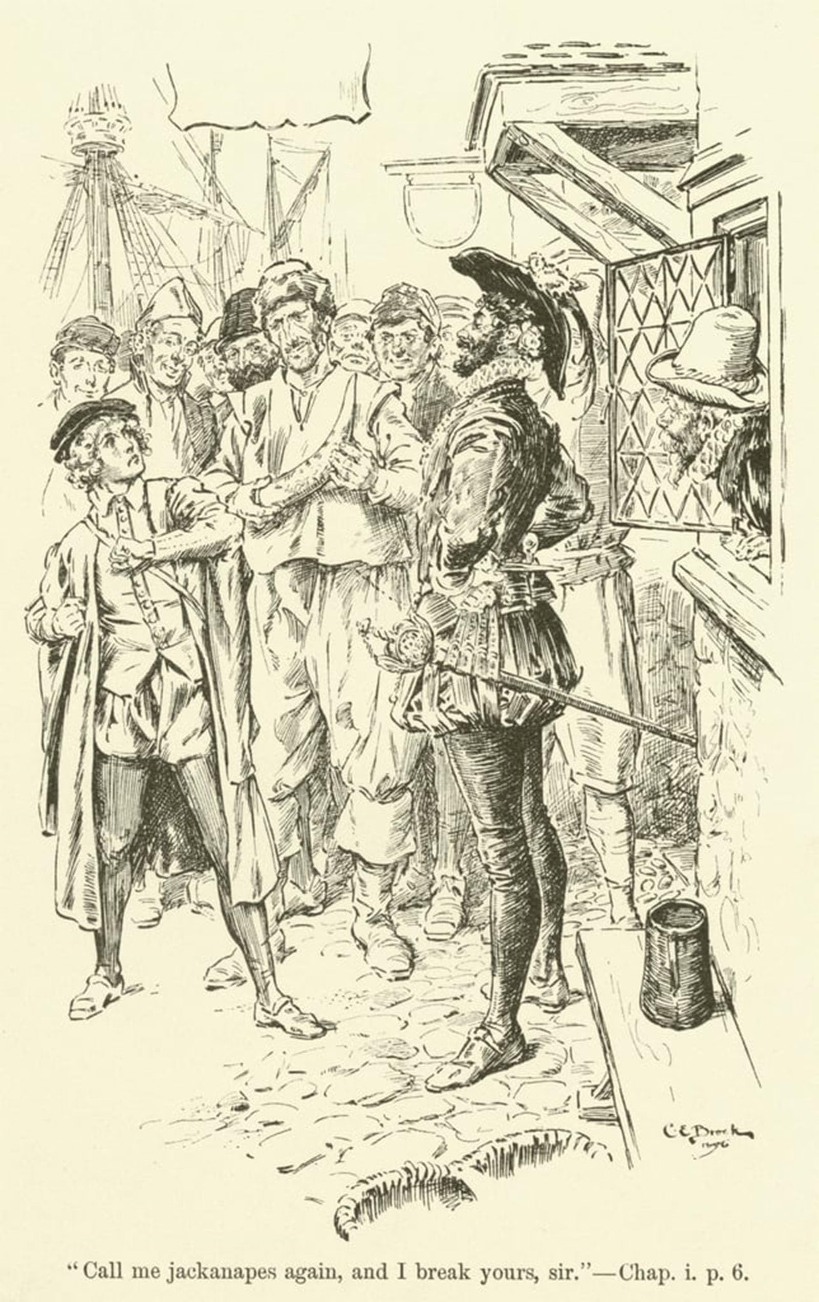 Artxlxxbn No Frame Famous Painting Canvas Artwork Graffiti Print Illustration For Westward Ho By Charles Edmund Brock Portrait Canvas Image For Home Decor 60X90cm