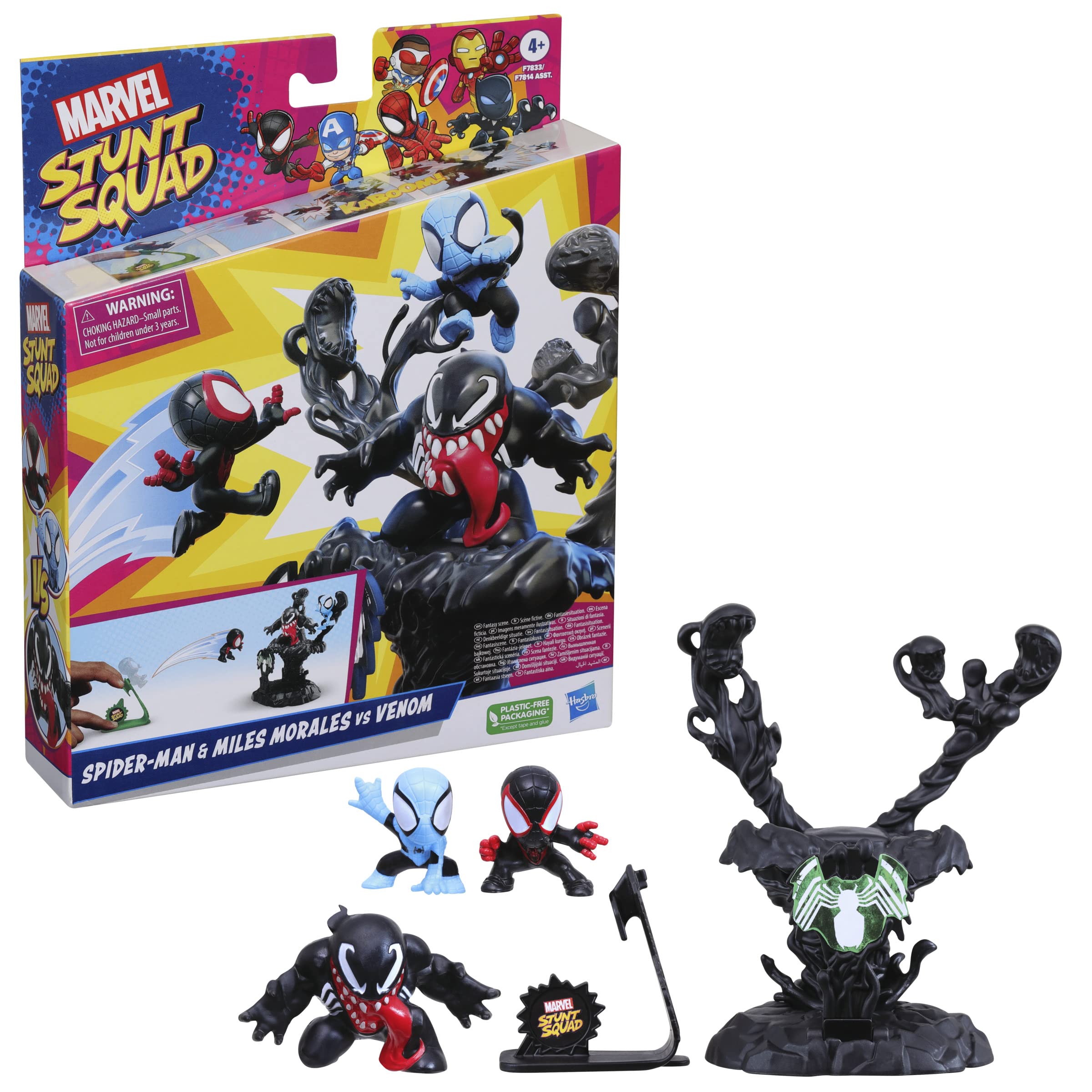 Hasbro Marvel Stunt Squad Heroes Vs. Villains: Spider-Man and
