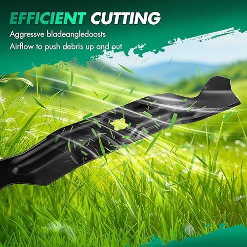 Miniatura 2 de SCITOO Cuchilla de cortacésped para 33 pulgadas compatible con Cub Cadet para MTD para Troy-Bilt 742-04154, 742-04154A, 942-04154, 942-04154A CC760