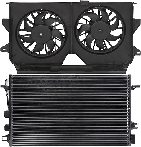 SCITOO 38611RMXA51 Ventilador de refrigeración* 1+ 3531 condensador* 1 apto para 2006-2011 para Honda para Civic