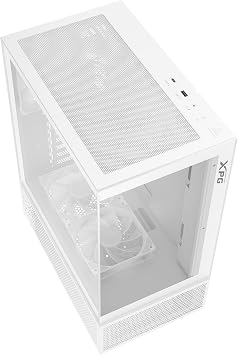 XPG InvaderX Mini 5 Adet Dahili ARGB Fan USB 3.2 Beyaz ATX Mid-Tower Gaming (Oyuncu) Kasa (INVADERXMINIMT-WHCWW)