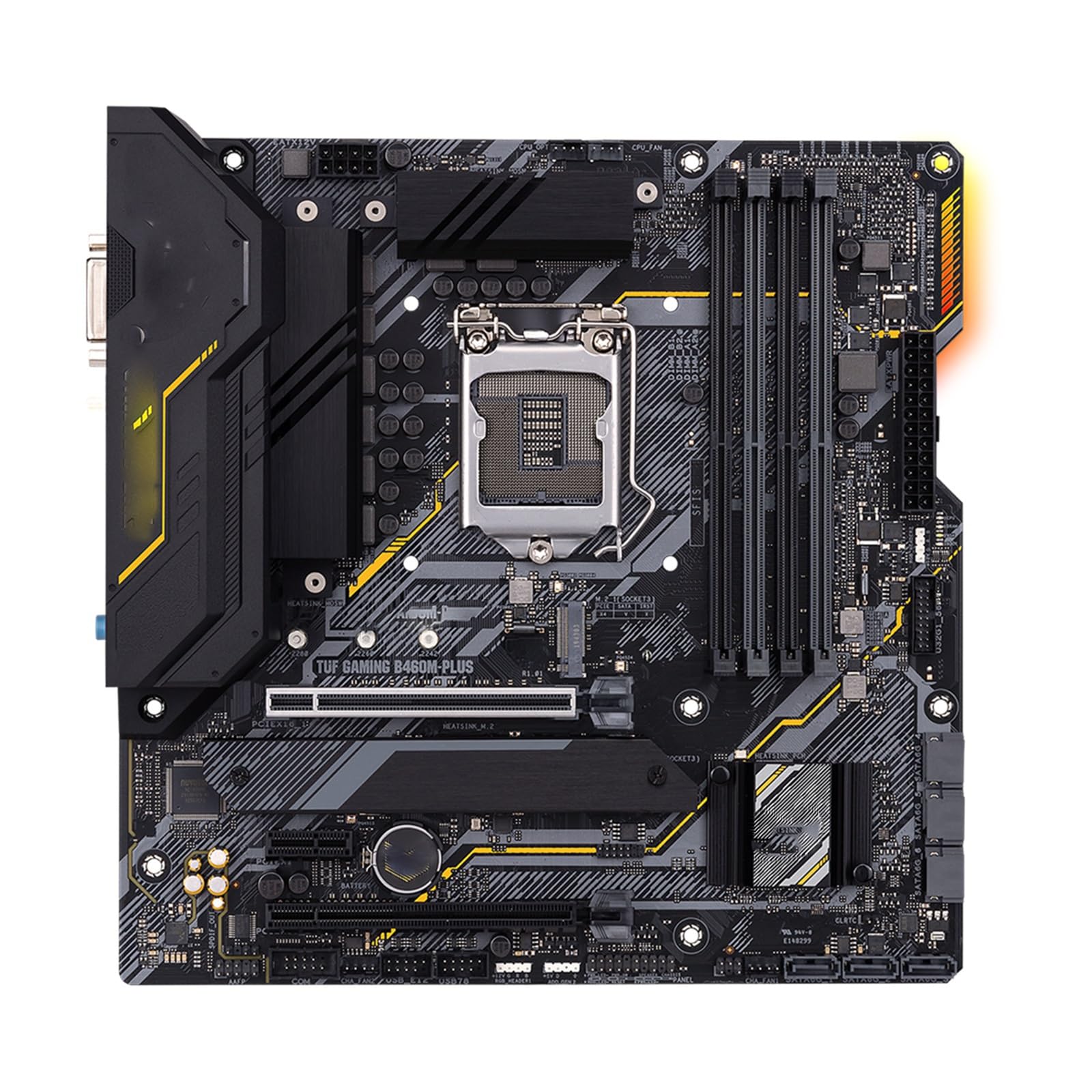 Carte mère PC Carte mère Fit for ASUS TUF Gaming B460M Plus DDR4 SATA 6 Gbps LGA1200 CPU