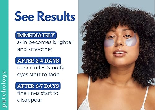 Miniatura 5 de Patchology Geles restauradores de ojos nocturnos parches debajo de los ojos para el cuidado de ojeras y ojos hinchados máscaras antienvejecimiento