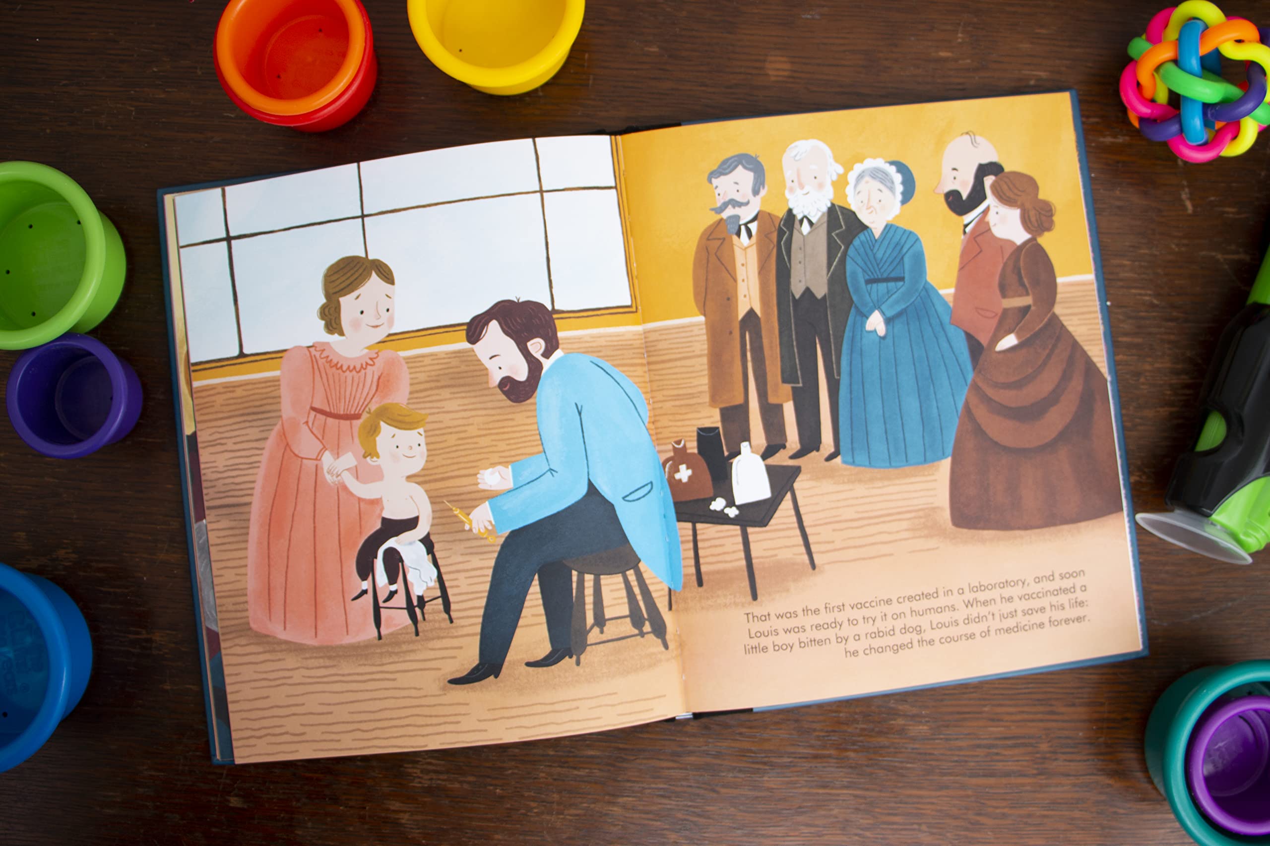 Little People Big Dreams Louis Pasteur /anglais: 96