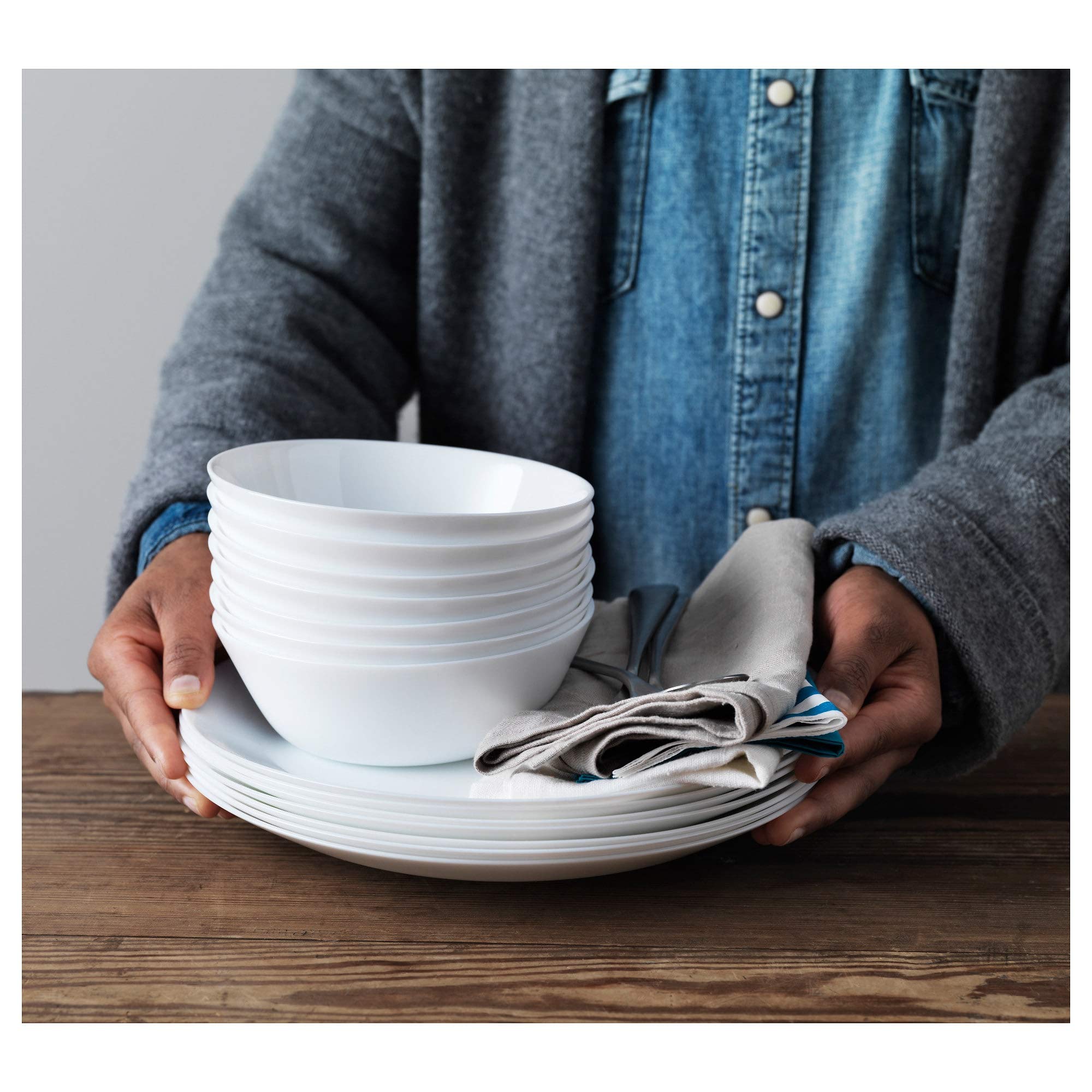 IKEA 802.589.15 Oftast Kase, Beyaz