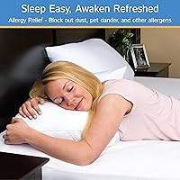 Vista 4 de Protector de colchón para sofá cama tamaño individual, 39 pulgadas de ancho x 72 pulgadas de largo x 5 pulgadas de profundidad, funda impermeable