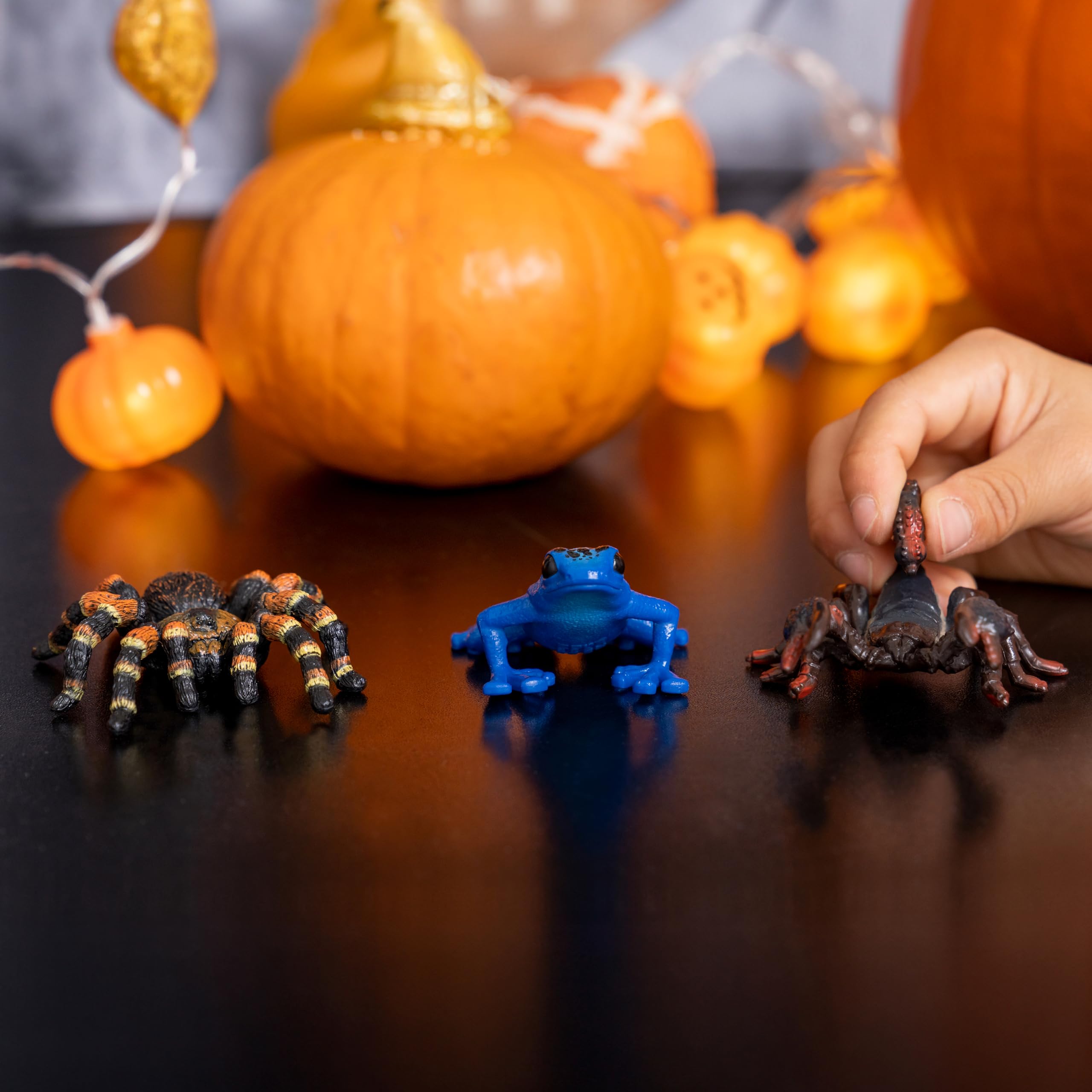 Besuche den Schleich- SCHLEICH WILD Life | Vogelspinne 14829 | detailgetreue Tierfiguren | Zoo Spielzeug | tolles Geschenk für Jungen und Mädchen | Deko für Geburtstag | Spielfigur ab 3 Jahren | 8 x 6 x 2 cm in use