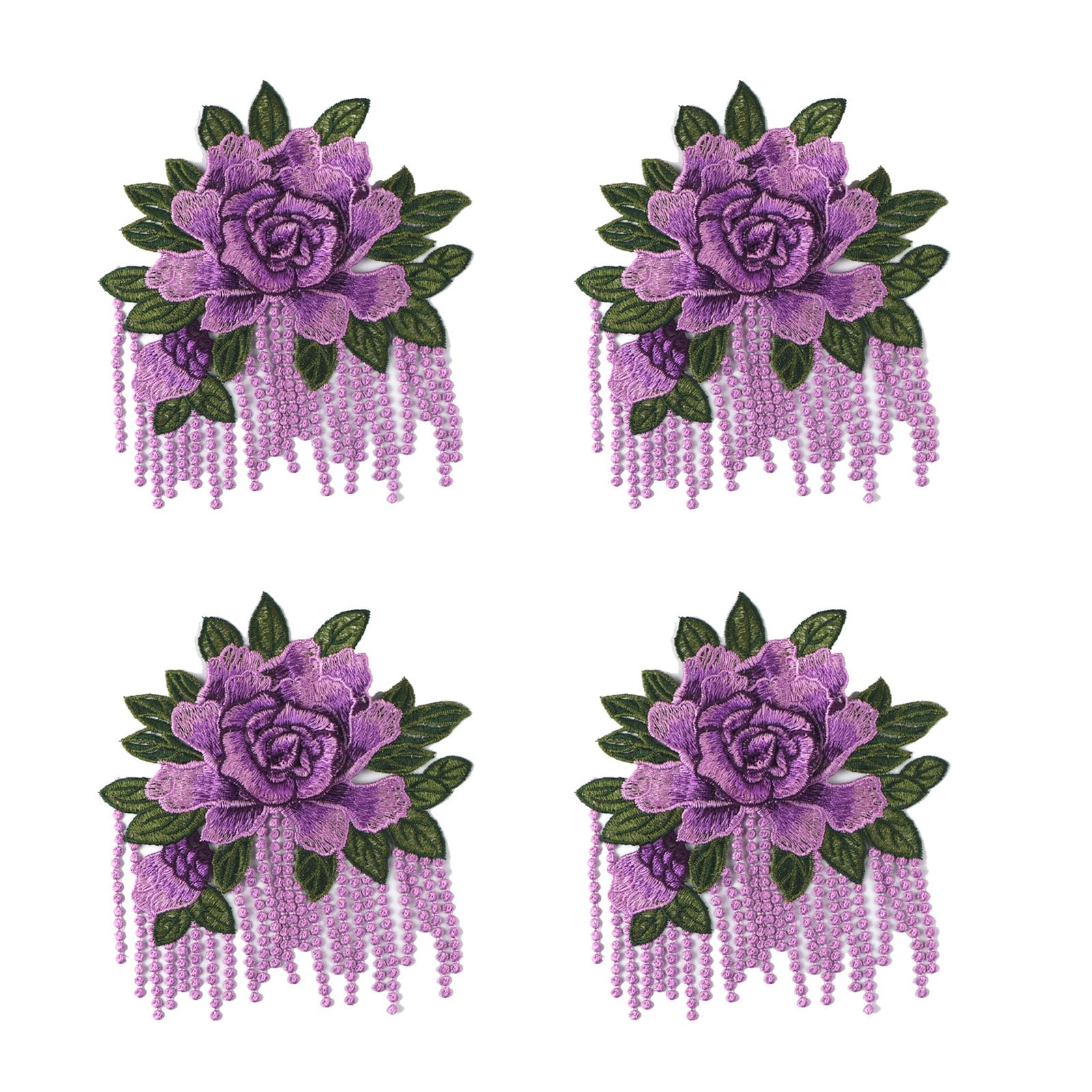 Limtula Purple Textile Embellishments For Garments Bags And Projects In Assorted Designs Craft Sewing Accessories